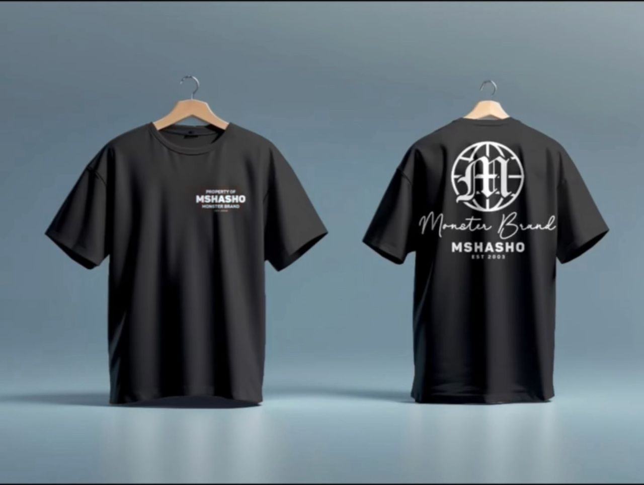 MSHASHO Tee – Black